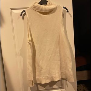 J Crew Factory, Size XXL, sleeveless turtleneck sweater, worn 3x